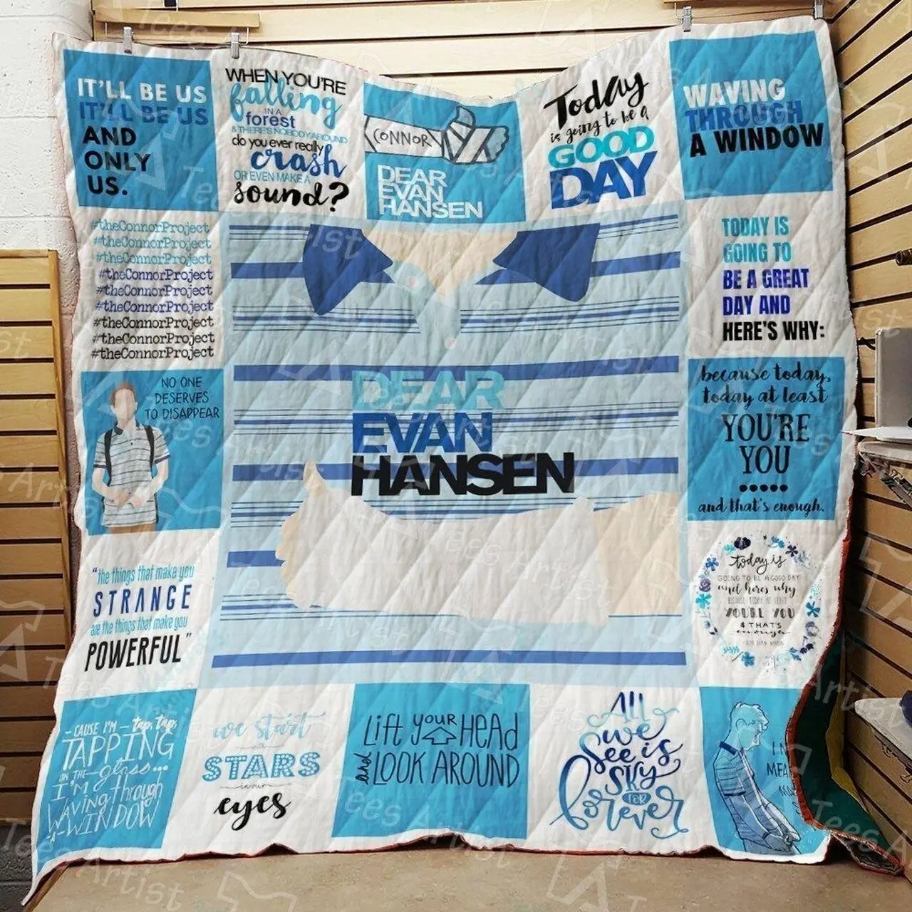 Dear Evan Hansen Quilt Blanket 01726 and Home Decor