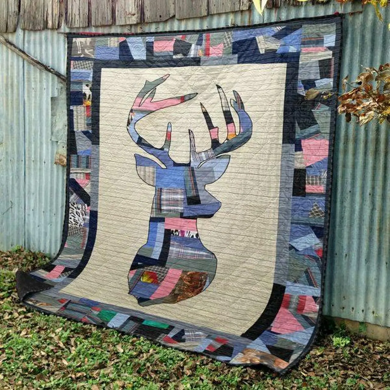 Dear Head Quilt Blanket Qq26 Quilt and Home Decor