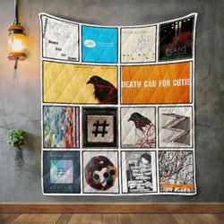Death Cab For Cutie Album Covers Quilt Blanket and Home Decor
