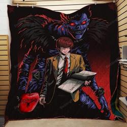 Death Note Quilt Blanket and Home Decor