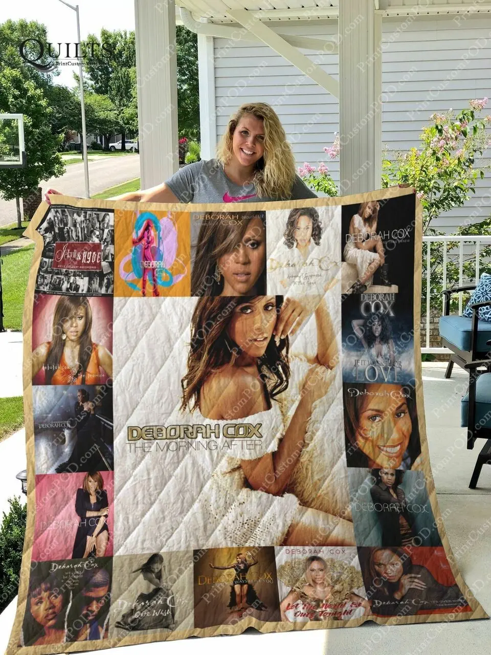 Deborah Cox Albums Quilt Blanket For Fans Ver 17 and Home Decor