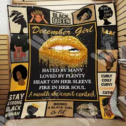 December Black Women Control Quilt Jbkg Fuct3009 and Home Decor