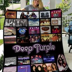 Deep Purple Quilt Blanket M240510  Quilt and Home Decor
