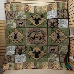 Deer 190221041 3D Customized Quilt Blanket 1068 and Home Decor