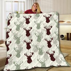 Deer 3D Customized Quilt DDT30049633 and Home Decor