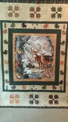 Deer Clm1910030Q Quilt Blanket and Home Decor