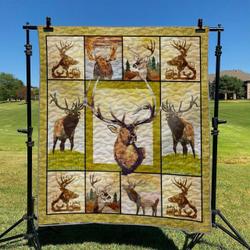Deer DHCLD0909 Quilt Blanket and Home Decor