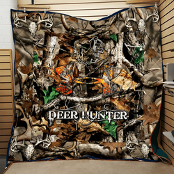 Deer Hunting Quilt Blanket Dhc0910602Vt and Home Decor