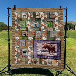 Deer Hur Quilt hb and Home Decor