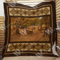 Deer Jfj Quilt Qov and Home Decor