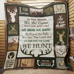 Deer Jfj Quilt Qrx and Home Decor