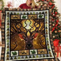 Deer Jfj Quilt Txj and Home Decor