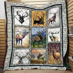Deer Jfj Quilt Tzr and Home Decor