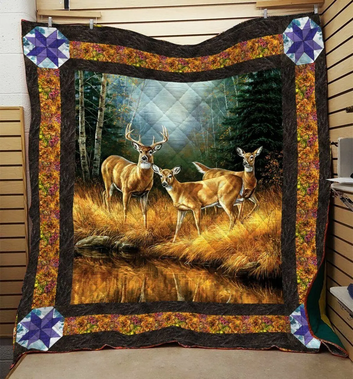 Deer Quilt Buk and Home Decor