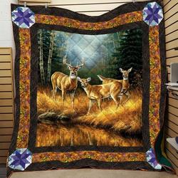 Deer Quilt Buk and Home Decor