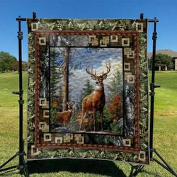 Deer Td2809381 Quilt Blanket and Home Decor