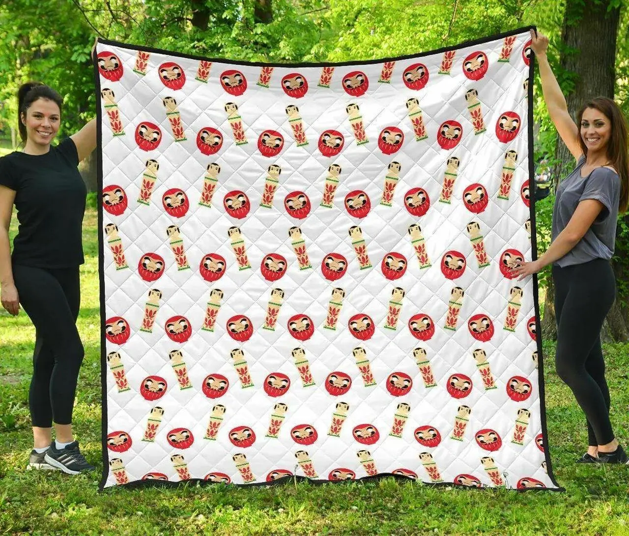 Deer Tree Snowflakes Chrismas Pattern DHCDHC DT1910 Quilt Blanket and Home Decor