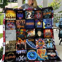 Def Leppard Albums Cover Poster Quilt 2 and Home Decor