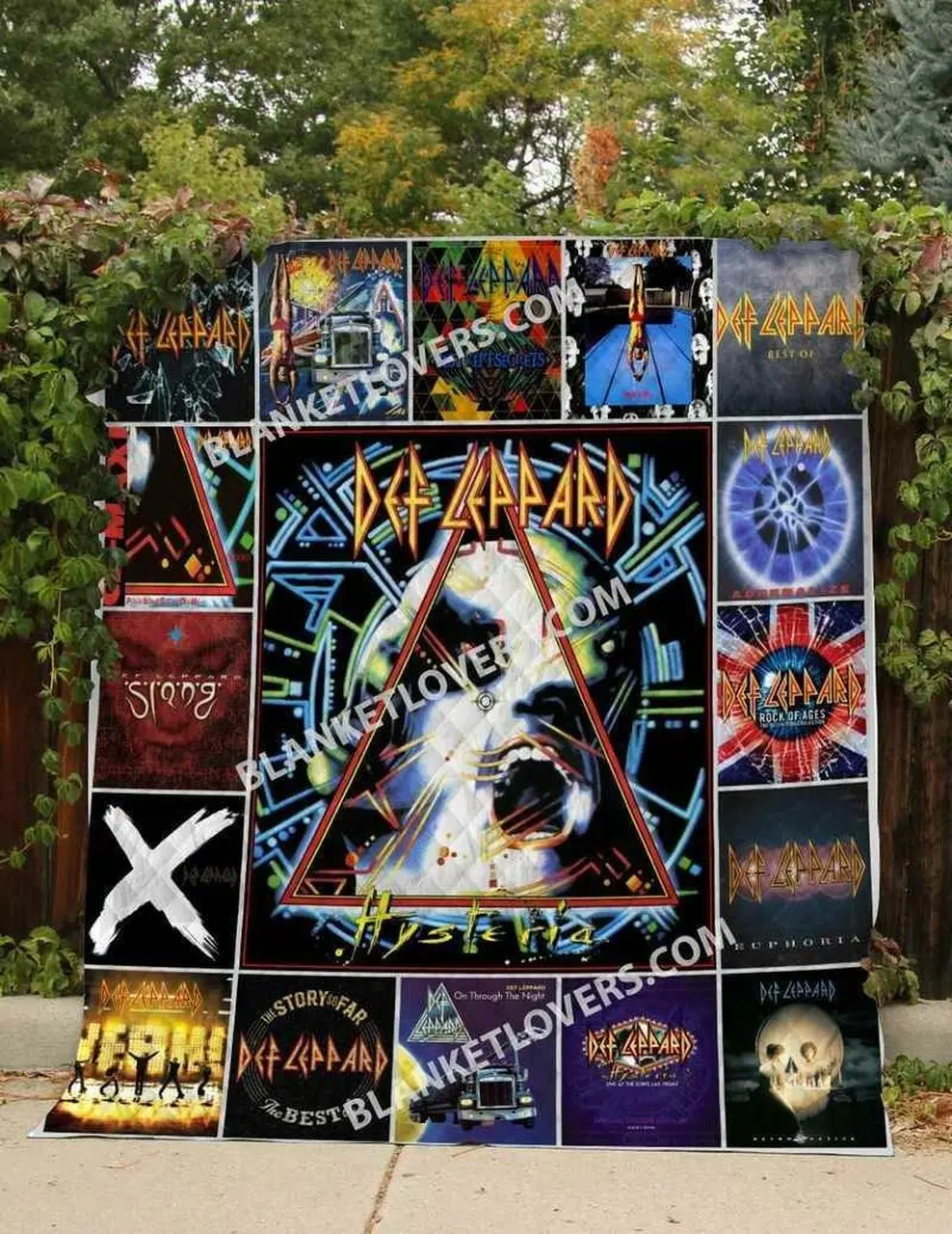 Def Leppard Blanket Th1809 Quilt and Home Decor