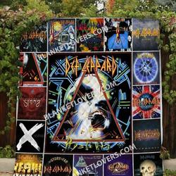 Def Leppard Blanket Th1809 Quilt and Home Decor