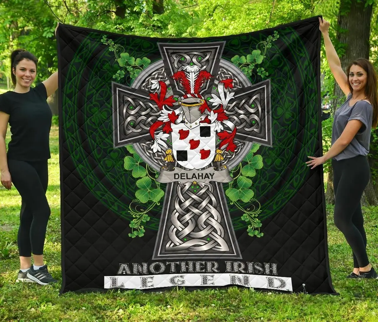 Delahay Ireland Irish Legend 3D Customized Quilt TUH26354 PLEN2407 and Home Decor