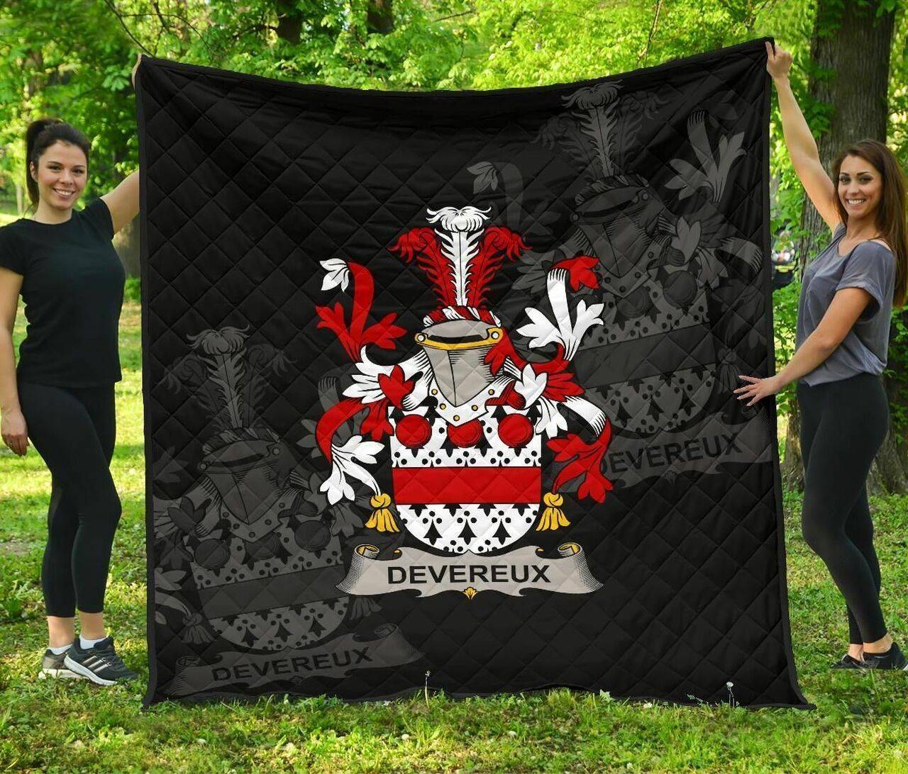 Devereux Ireland Irish Family Crest 3D Customized Quilt TUH13343 PLEN2407 and Home Decor