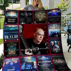 Devin Townsend Quilt Blanket Hvt070617  Quilt and Home Decor