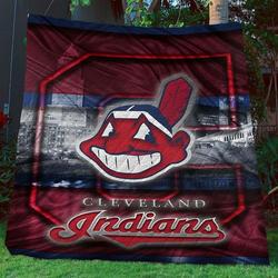 Dhceveland Indians B1609113 Quilt Blanket and Home Decor