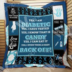Diabetes Ee3693 Quilt Inkp0108 and Home Decor
