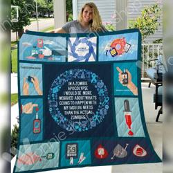 Diabetes Quilt Blanket Dhc0602916Td and Home Decor