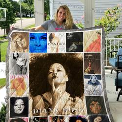 Diana Ross Albums Cover Poster Quilt and Home Decor