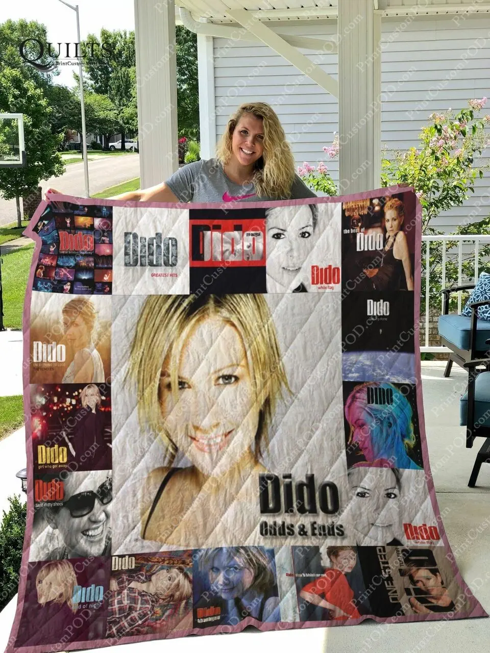 Dido Albums Quilt Blanket For Fans Ver 17 and Home Decor