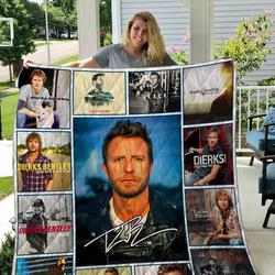 Dierks Bentley Quilt Blanket 01 and Home Decor