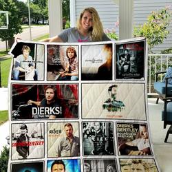 Dierks Bentley Quilt Blanket and Home Decor