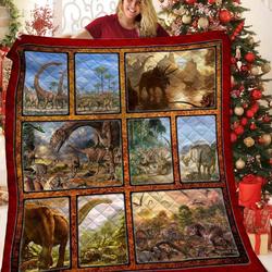 Dinosaur 3D Customized Quilt TUH87210 PLEN2407 and Home Decor