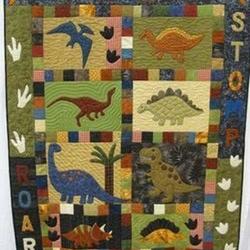 Dinosaur Clp200629 Quilt Blanket and Home Decor