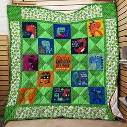 Dinosaur Dude Bp 3D Personalized Customized Quilt Blanket 3243 and Home Decor