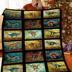 Dinosaur Jfj Quilt Pbu and Home Decor