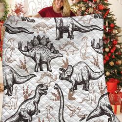 Dinosaur Jfj Quilt Pdd and Home Decor