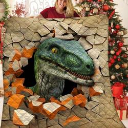 Dinosaur Jfj Quilt Pfl and Home Decor