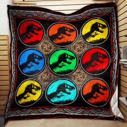 Dinosaur Quilt Kh164A and Home Decor