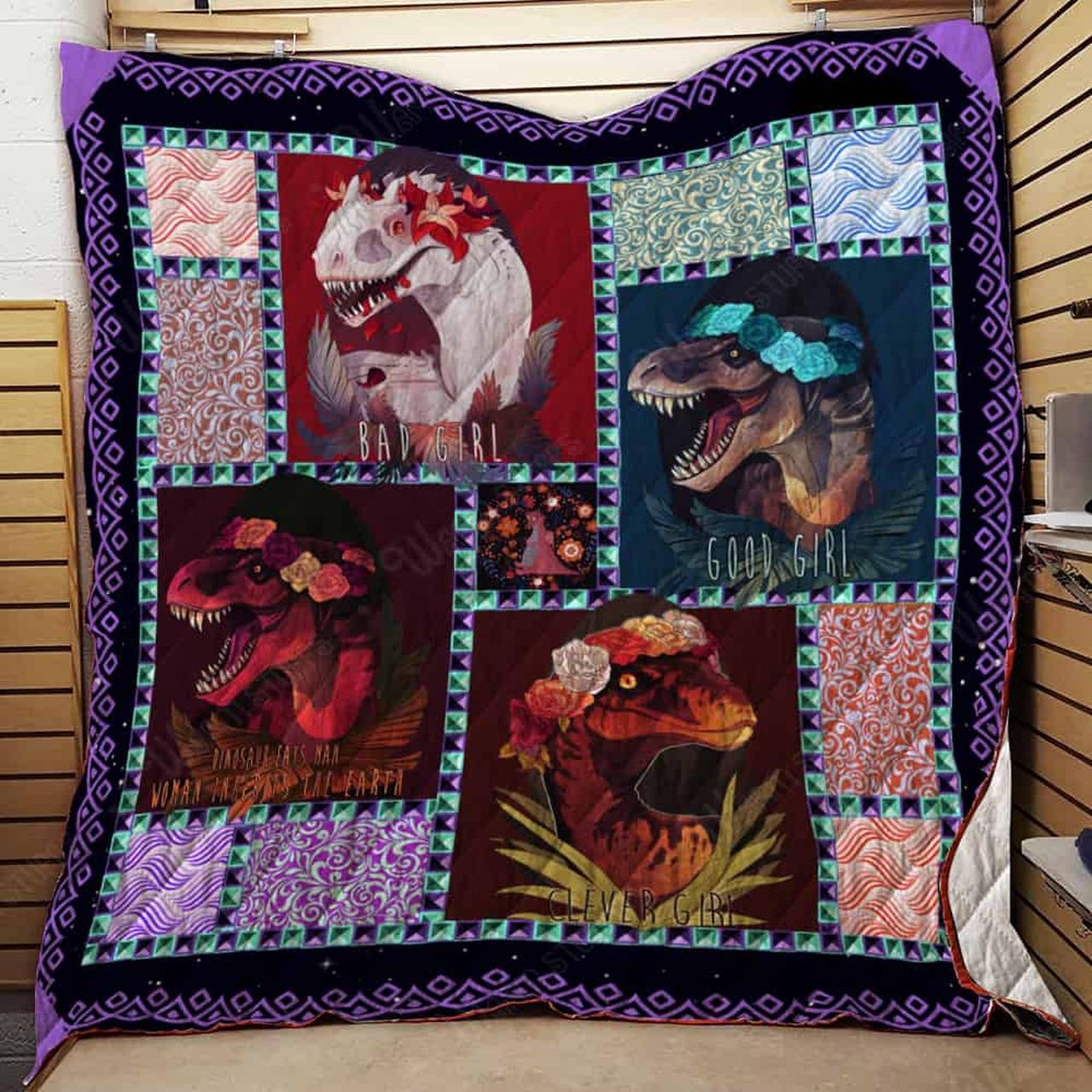 Dinosaur Quilt Kp164B and Home Decor