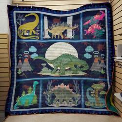 Dinosaur Quilt V6 and Home Decor