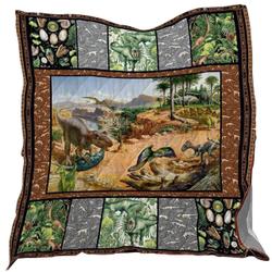 Dinosaur Washable Quilt 1001-01 and Home Decor