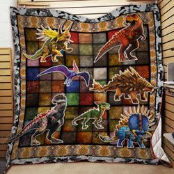 Dinosaur World Quilt Kb11 and Home Decor