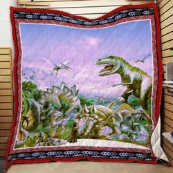 Dinosaur World Quilt Kb3 and Home Decor