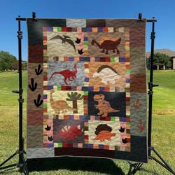 Dinosaurs DHCCNA0909 Quilt Blanket and Home Decor