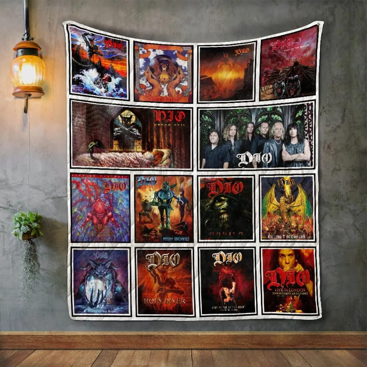 Dio Album Covers Quilt Blanket and Home Decor