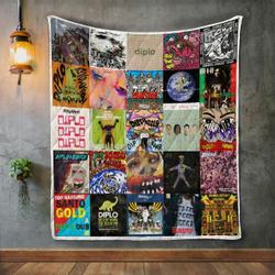 Diplo Album Covers Quilt Blanket and Home Decor