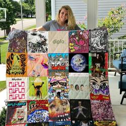 Diplo Quilt Blanket and Home Decor